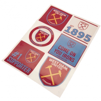 West Ham United стикери Car Decal Set