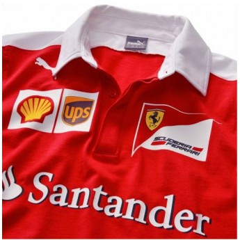 Scuderia Ferrari polo tričko SF Team rosso corsa