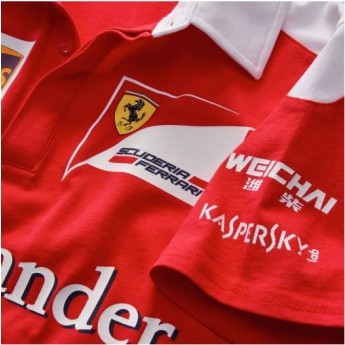 Scuderia Ferrari polo tričko SF Team rosso corsa