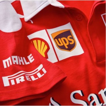 Scuderia Ferrari polo tričko SF Team rosso corsa