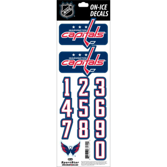 Washington Capitals стикери за каска Decals Navy