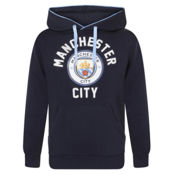 Manchester City мъжки суитшърт с качулка SLab Graphic navy