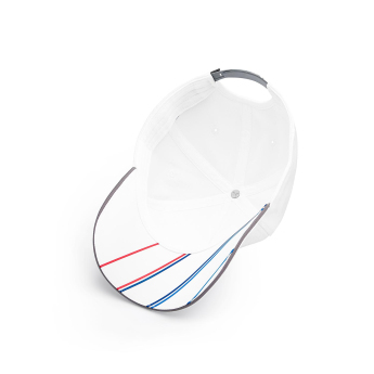 BMW Мотоспорт баскетболна шапка с козирка white 2023