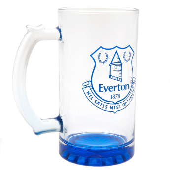 Everton FC стъклена чаша Stein Glass Tankard