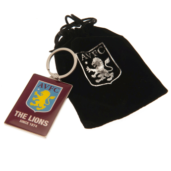 Aston Villa висулка за ключодържател Deluxe Keyring