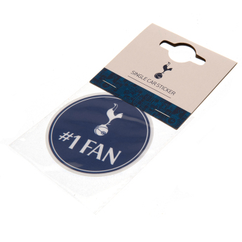 Tottenham Hotspur стикер Single Car Sticker No. 1 Fan