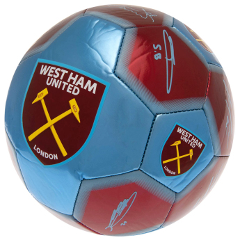 West Ham United футболна топка Sig 26 Football - Size 5