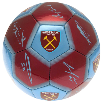 West Ham United футболна топка Sig 26 Football - Size 5