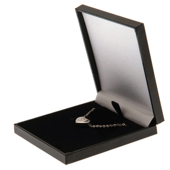 West Ham United висулка за врата Stainless Steel Heart Necklace