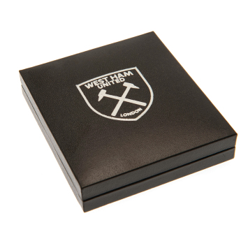 West Ham United висулка за врата Stainless Steel Heart Necklace