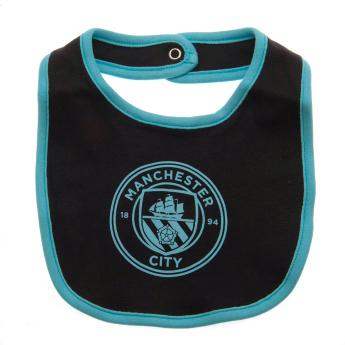 Manchester City детски лигавник 2 Pack Bibs ES