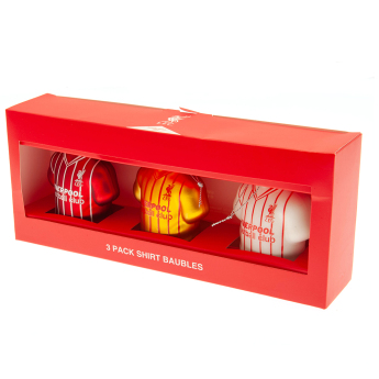 Liverpool FC коледна украса 3pk Shirt Decorations