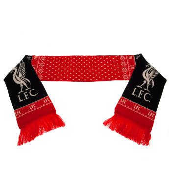 Liverpool FC зимен шал Snowflake Scarf