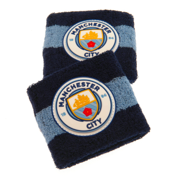 Manchester City накитници 2 soft cotton sweatbands