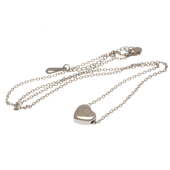 Arsenal FC висулка за врата Stainless Steel Heart Necklace
