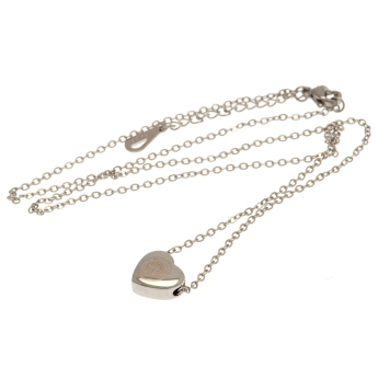 Manchester City висулка за врата Stainless Steel Heart Necklace