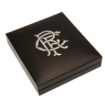 Rangers FC висулка за врата Stainless Steel Heart Necklace