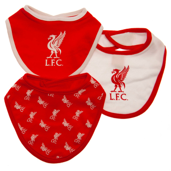 Liverpool FC детски лигавник 3 Pack Bibs RC