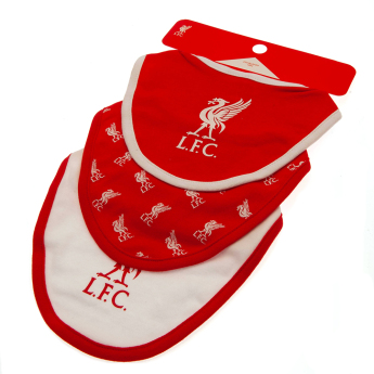Liverpool FC детски лигавник 3 Pack Bibs RC