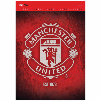 Manchester United календар Deluxe 2024