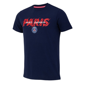 Paris Saint Germain детска тениска Paris Slogan blue
