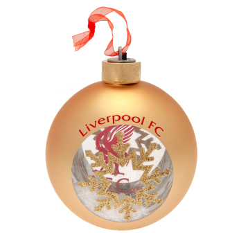 Liverpool FC коледна украса Premium LED Bauble
