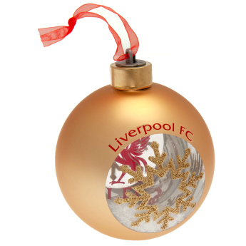 Liverpool FC коледна украса Premium LED Bauble