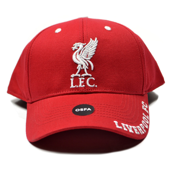Liverpool FC баскетболна шапка с козирка Mass Frost red