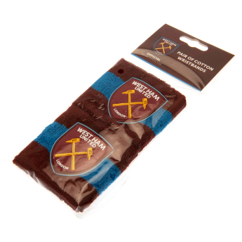 West Ham United накитници 2 soft cotton sweatbands
