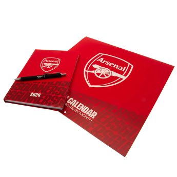 Arsenal FC подаръчна кутия Calendar & Diary Musical 2024