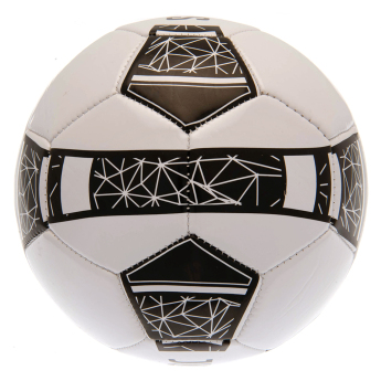 Juventus FC футболна топка crest on a black and white - size 5