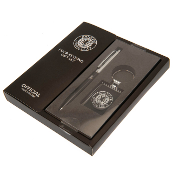 Rangers FC комплект висулка за ключове и химикал Pen & Keyring Set