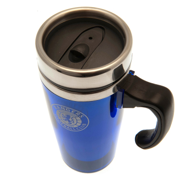 Rangers FC чаша за пътуване Handled Travel Mug