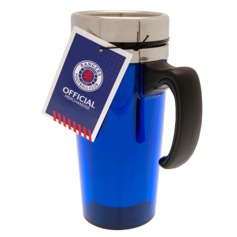 Rangers FC чаша за пътуване Handled Travel Mug