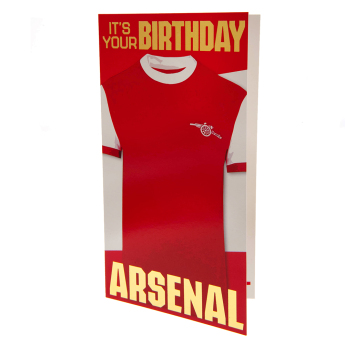Arsenal FC картичка за рожден ден Retro - Hope you have a great day!