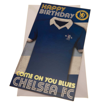 Chelsea FC картичка за рожден ден Retro - Hope you have a great day!