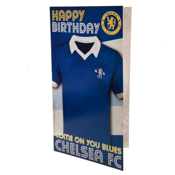 Chelsea FC картичка за рожден ден Retro - Hope you have a great day!