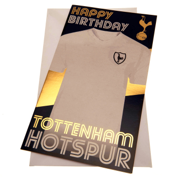 Tottenham Hotspur картичка за рожден ден Retro - Hope you have a great day!