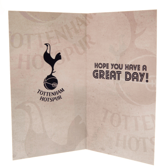 Tottenham Hotspur картичка за рожден ден Retro - Hope you have a great day!