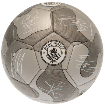 Manchester City футболна топка Camo Sig Football - Size 5