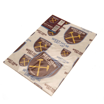 West Ham United опаковъчна хартия 2 pcs Gift Wrap