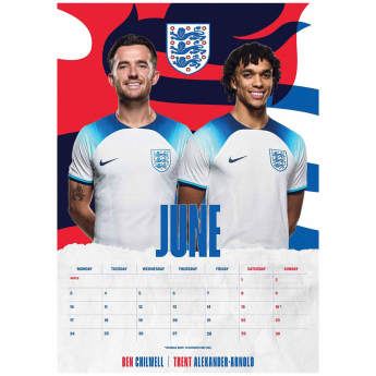 Футболни отбори календар England 2024