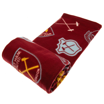 West Ham United поларено одеяло Blanket HC