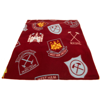 West Ham United поларено одеяло Blanket HC