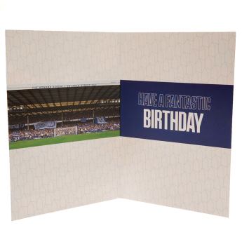 Everton FC картичка за рожден ден със стикери Have a fantastic Birthday