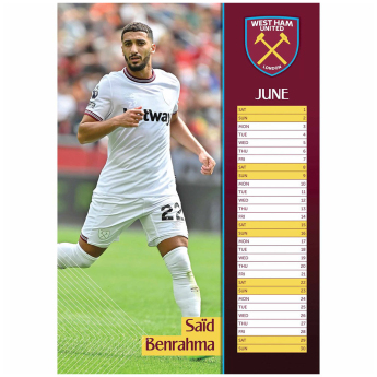 West Ham United календар 2024