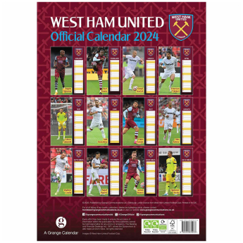 West Ham United календар 2024