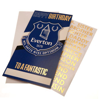 Everton FC картичка за рожден ден Have an amazing Birthday