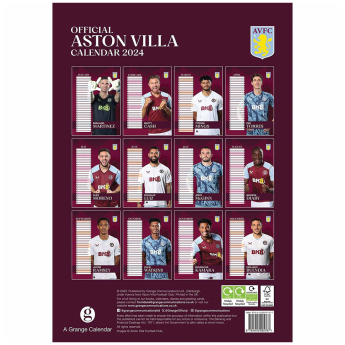 Aston Villa календар 2024