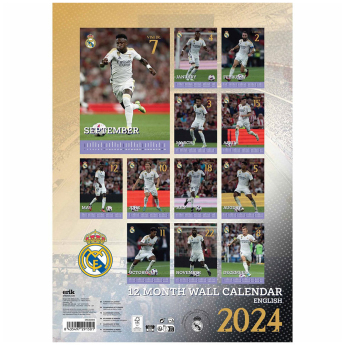 Real Madrid CF календар 2024